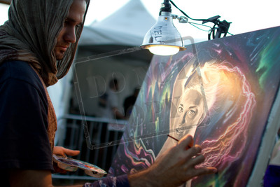 Arise Live Painting
