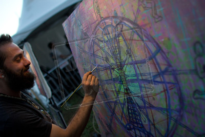 Arise Live Painting