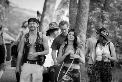 Music Festival Crowd Portraits